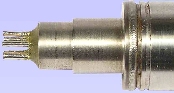 image of Option code 1 - End exit solder pins for customer to fit their own cable
