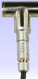 image of Option code 9 - Side exit connector with customer defined cable length fitted