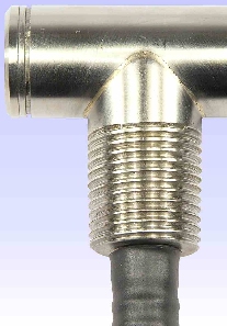 image of Cable Option 11 - Side exit part-sleeved integral cable and conduit fitting
