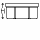 dimensional drawing of Cable Option 5c